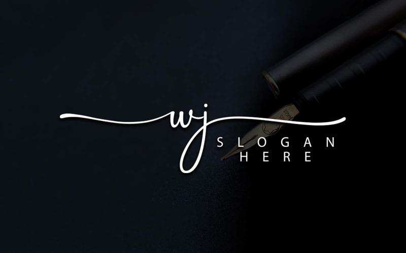 Creative Photography WJ Letter Logo Design Logo Template