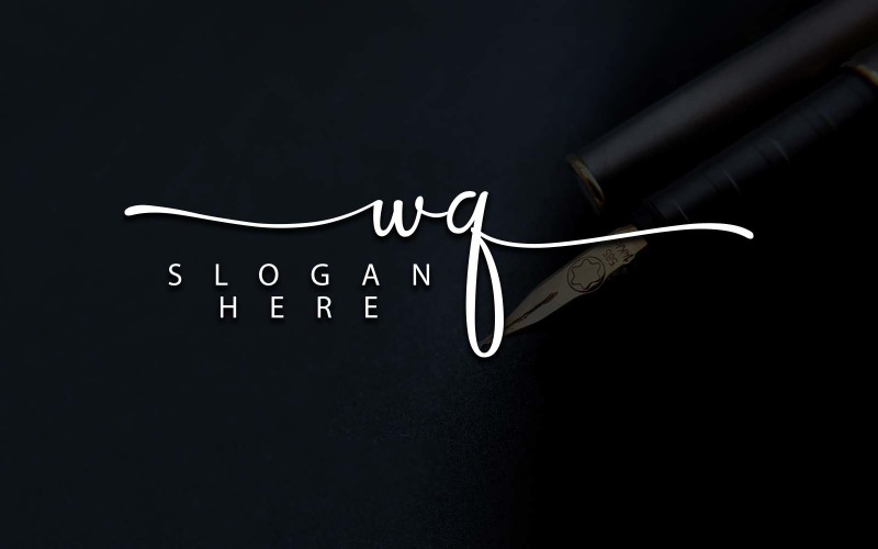 Creative Photography WQ Letter Logo Design Logo Template