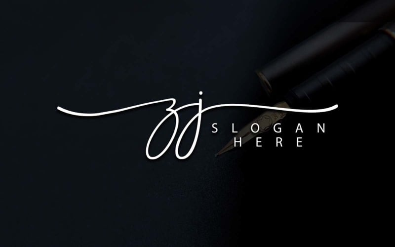 Creative Photography ZJ Letter Logo Design Logo Template