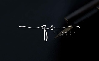 Creative Photography QO Letter Logo Design