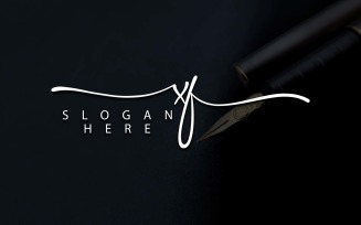 Creative Photography XF Letter Logo Design