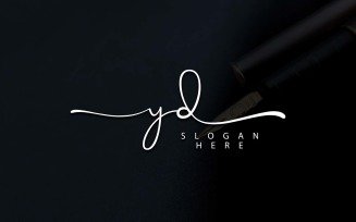 Creative Photography YD Letter Logo Design
