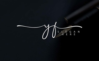 Creative Photography YF Letter Logo Design