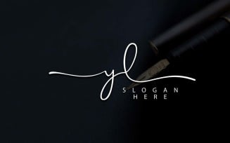 Creative Photography YL Letter Logo Design