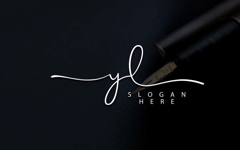 Creative Photography YL Letter Logo Design Logo Template