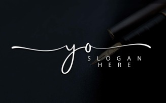 Creative Photography YO Letter Logo Design