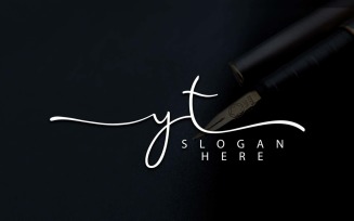Creative Photography YT Letter Logo Design