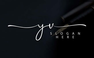 Creative Photography YV Letter Logo Design