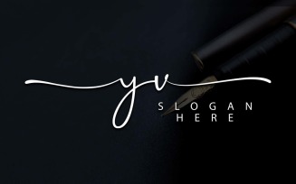 Creative Photography YV Letter Logo Design