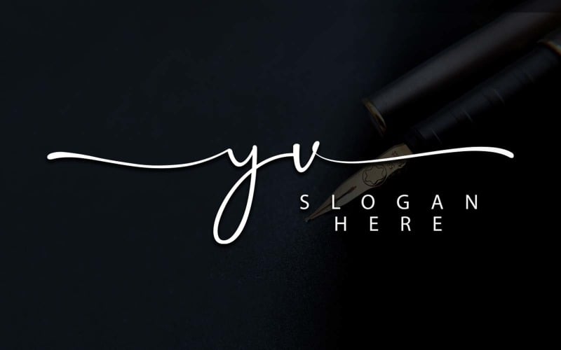 Creative Photography YV Letter Logo Design Logo Template