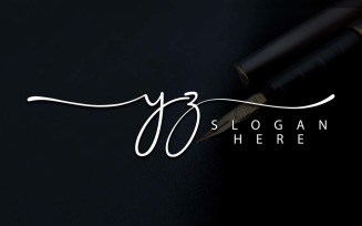 Creative Photography YZ Letter Logo Design