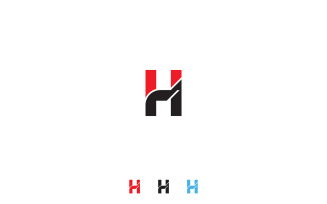 H letter logo or h logo design vector