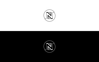 N letter logo cencept or n logo design