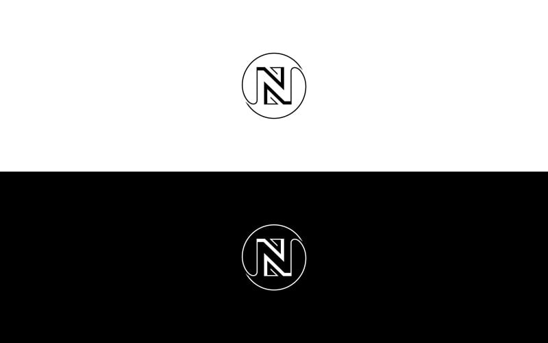 N letter logo cencept or n logo design Logo Template