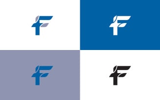Branding identity corporate letter f logo design vector