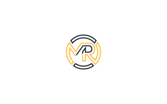 Mr letter logo or mr logo design, rm logo