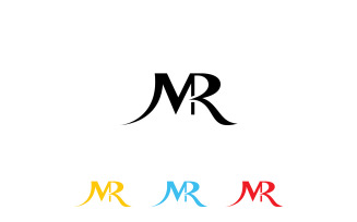Mr luxury logo vector tenplate