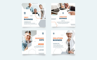 Business Social Media Post Collection Template