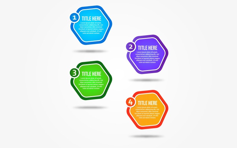 Creative infographic design with options elements scheme design Corporate Identity