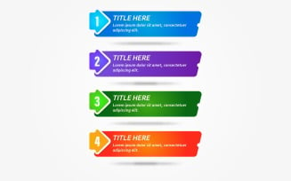 Creative infographic design with options elements scheme