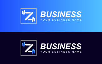 Vector Monogram Z logo design, monogram logo