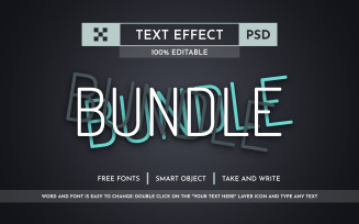 Papers Trinity - Editable Text Effect, Font Style