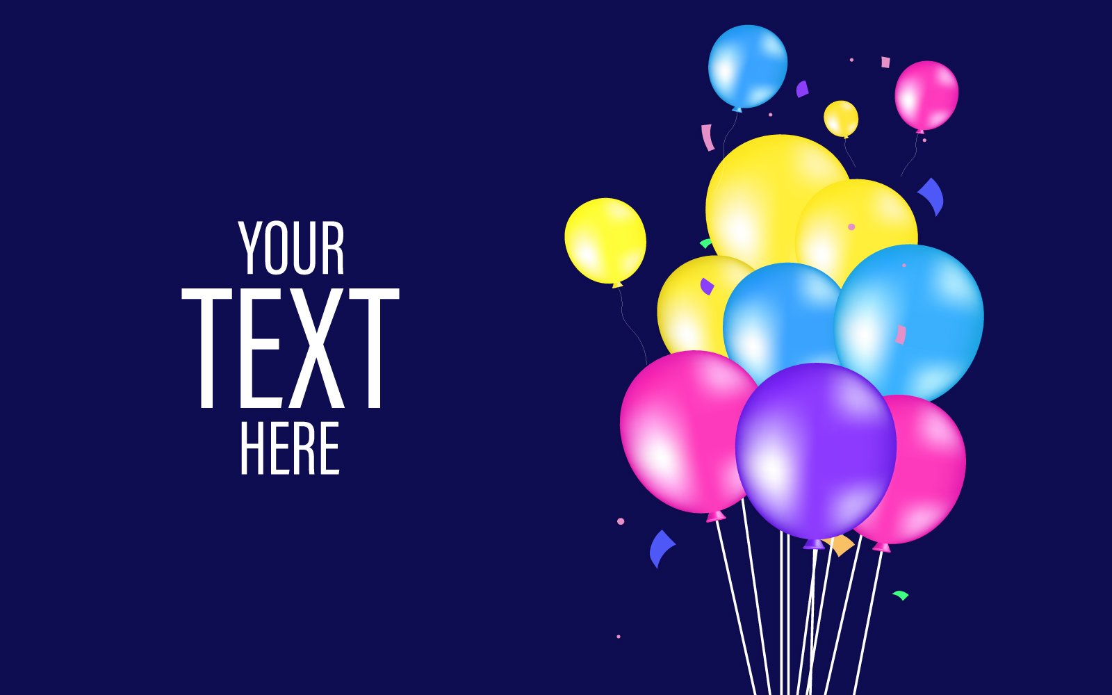 Template #362613 Background Balloon Webdesign Template - Logo template Preview