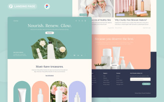 Charmie - Beauty Brand Landing Page