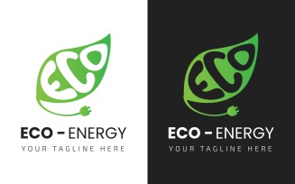 Eco Energy - Green Energy Envoirment Friendly Logo Template