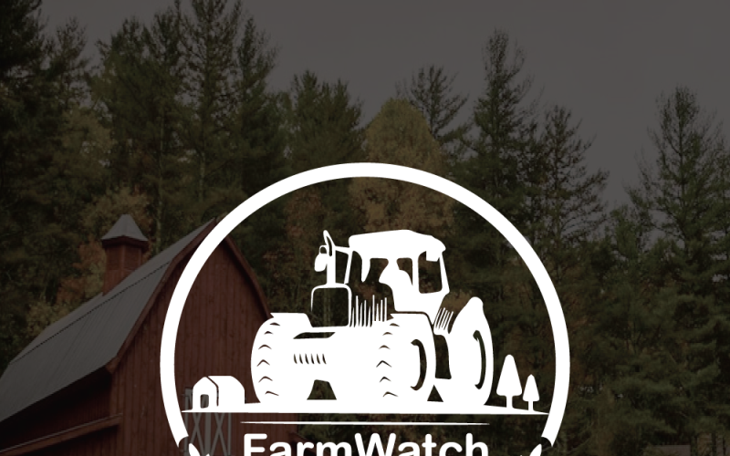 Farm Watch Logo Design AI Logo Template