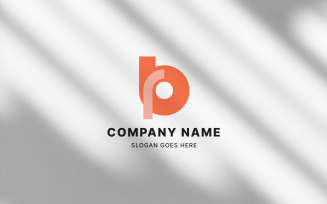 Initial Letter RB Logo Design Template - LGV6