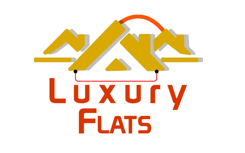 Luxury Flats , Real Estate Logo Logo Template
