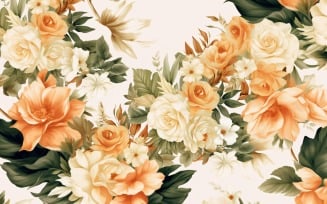 Watercolor Floral Background 60