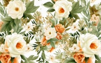 Watercolor Floral Background 68