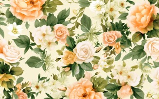 Watercolor flowers Background 57