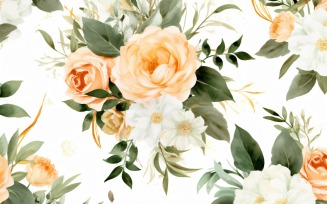 Watercolor Floral Background 147