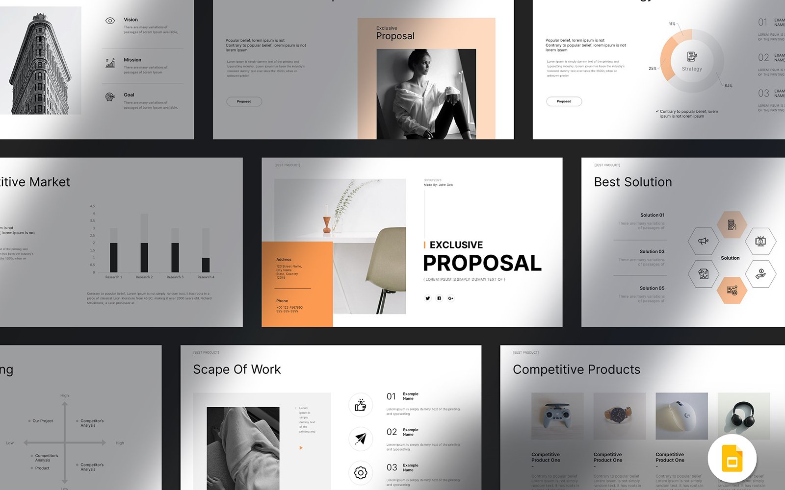 Kit Graphique #362939 Business Proposition Divers Modles Web - Logo template Preview