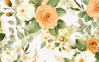 Watercolor Floral Background 153
