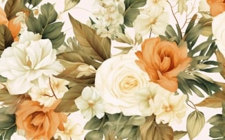 Watercolor Floral Background 168