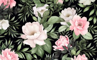 Watercolor Floral Background 212