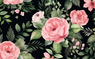 Watercolor Floral Background 222