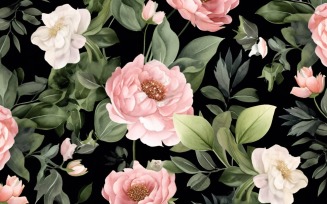 Watercolor Floral Background 230
