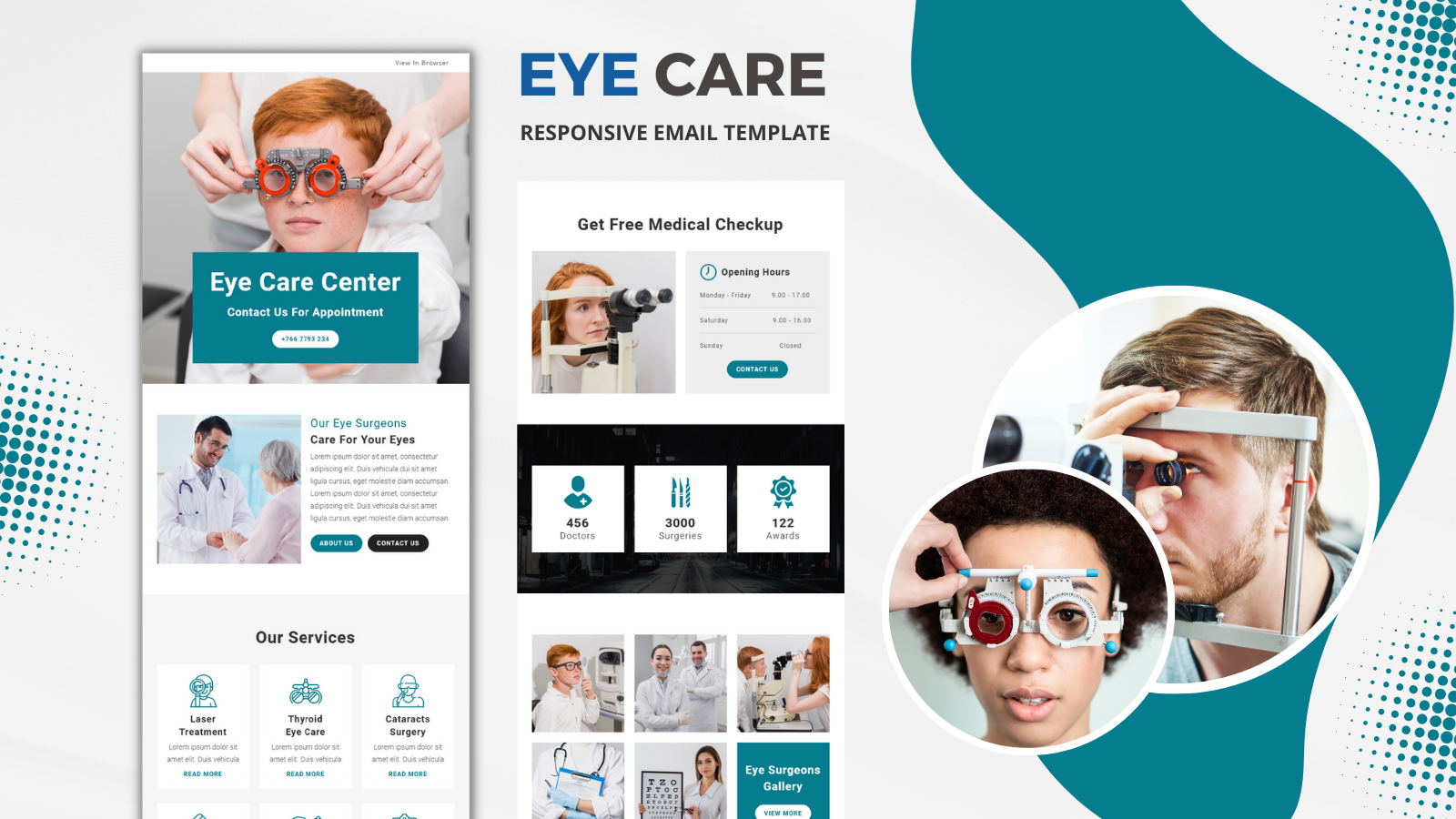 Eye Care – Multipurpose Responsive Email Template
