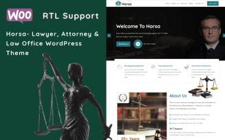 Horsa - Law Firm and Attorney Theme