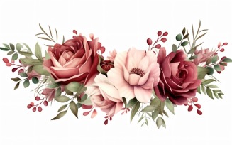 Watercolor Floral Background 275