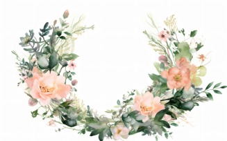 Watercolor Floral Background 305