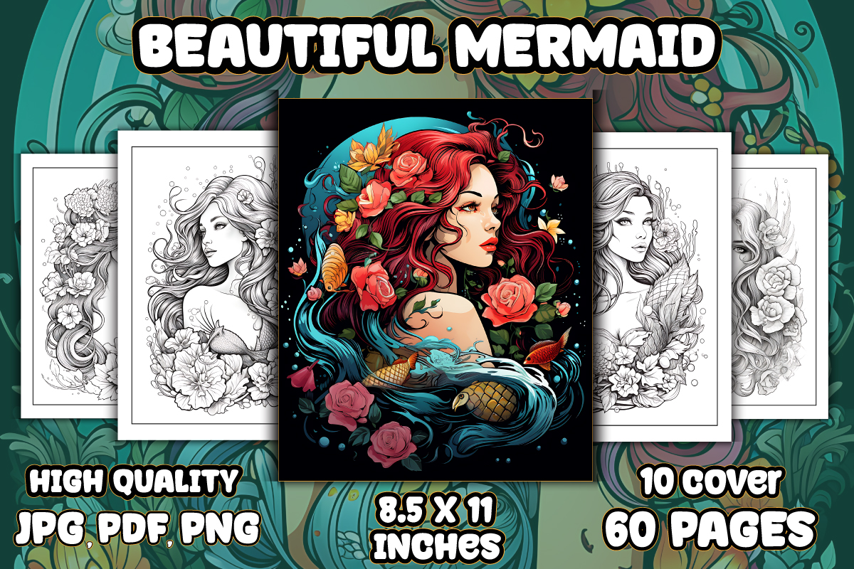 Template #363269 Mermaid Kdp Webdesign Template - Logo template Preview