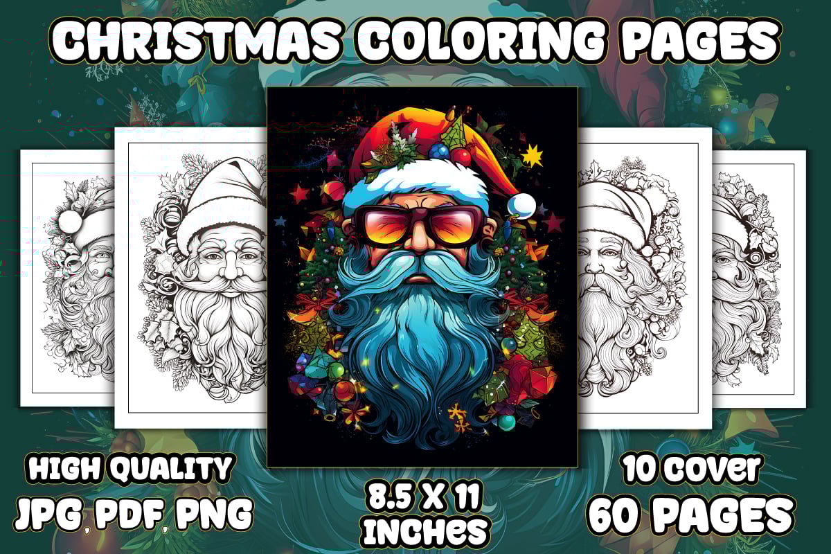 Template #363272 Christmas Coloring Webdesign Template - Logo template Preview