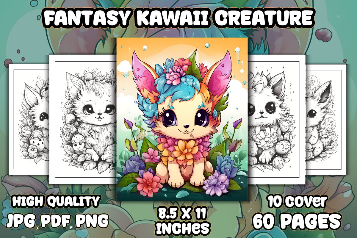 Template #363277 Kawaii Creatures Webdesign Template - Logo template Preview