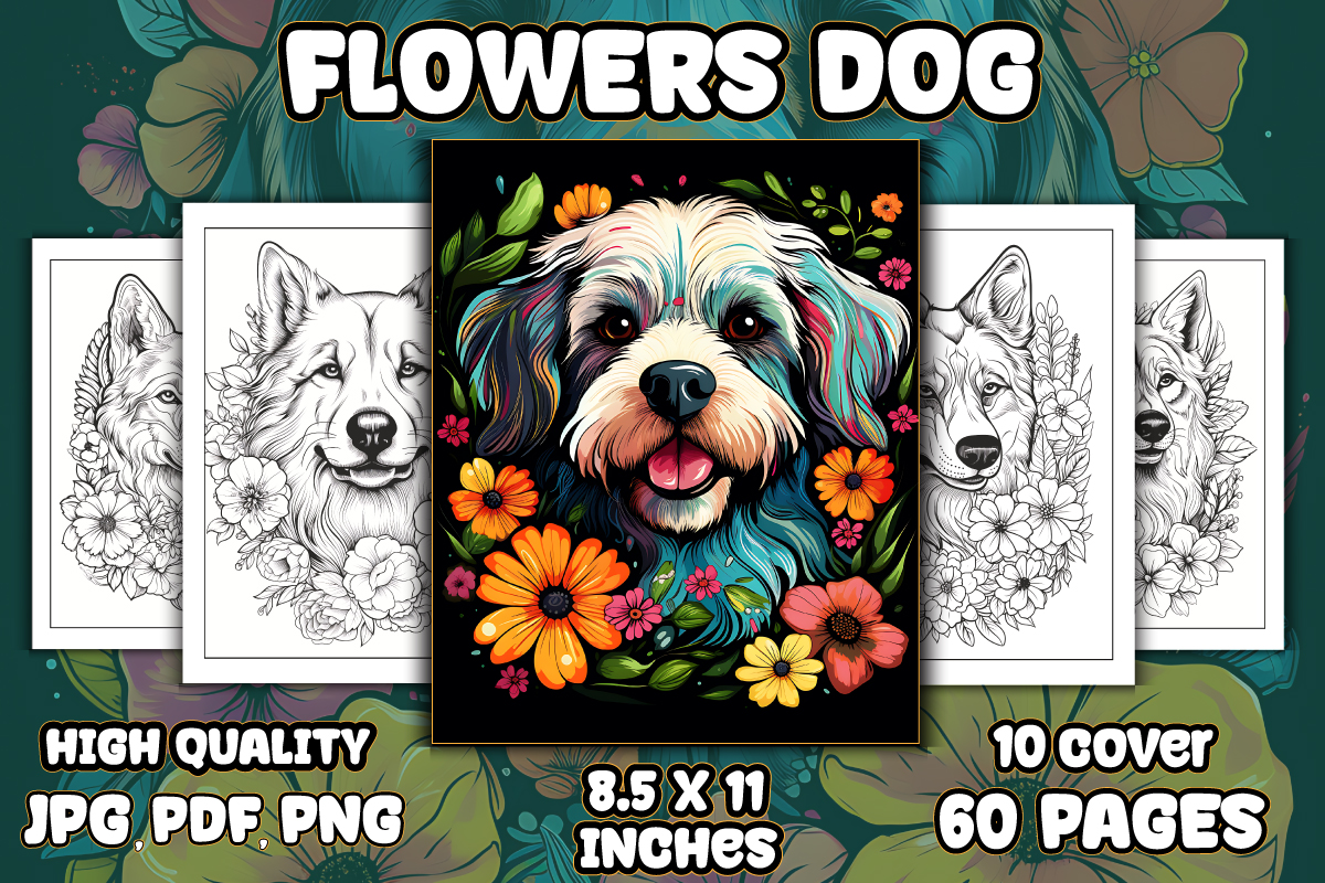 Template #363278 Flower Dog Webdesign Template - Logo template Preview